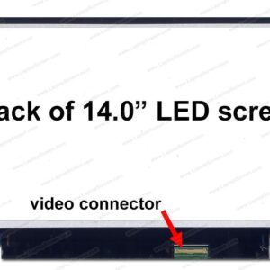 14LED 40p HD Slim 1600x900 B140RW02 V.0 Connector Right