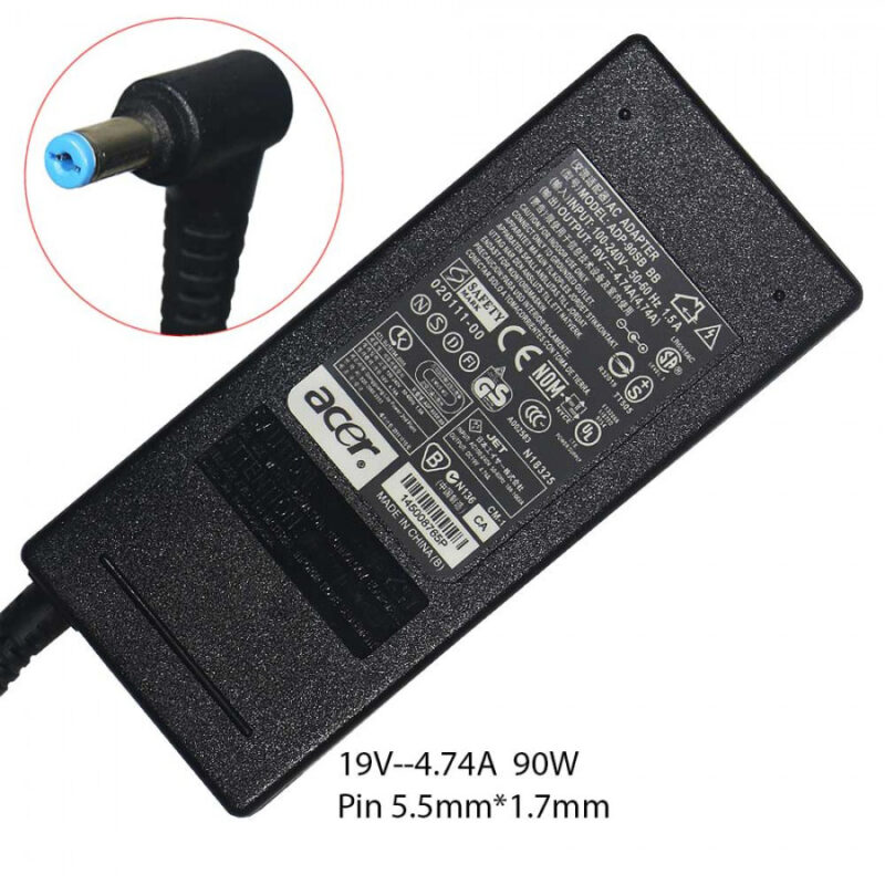 Original Acer 19V 4.74A Adapter (5.5*1.7mm)