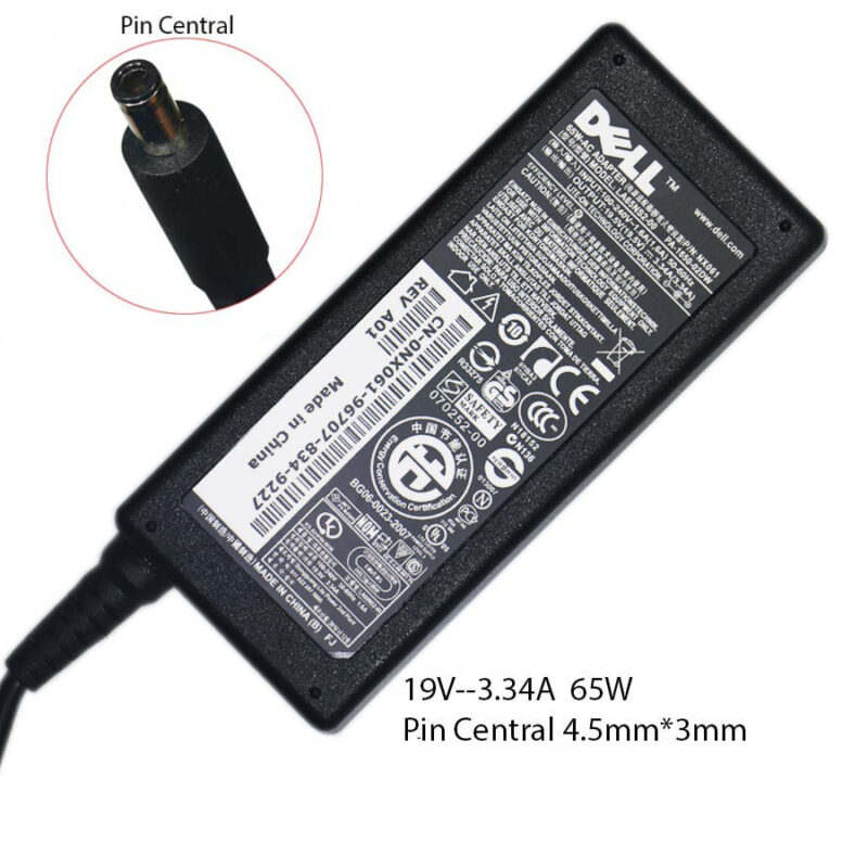 Original Dell 19.5V 3.34A Adapter (4.5*3.0mm)
