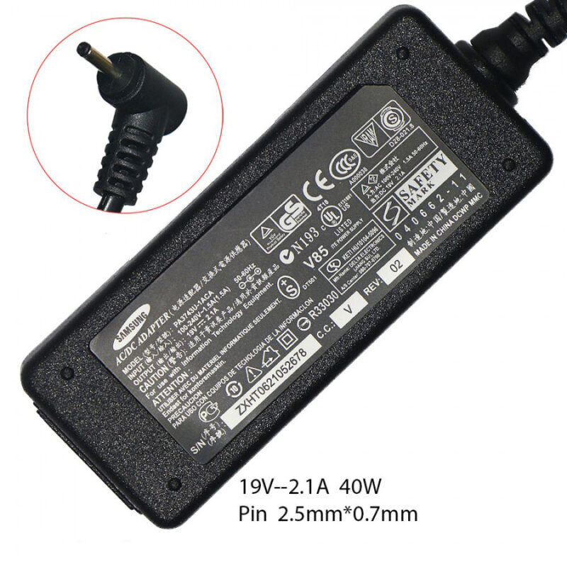 Original Samsung 19V 2.1A Adapter (3.0*1.1mm)