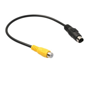 S-VIDEO Male To TV RCA AV Female Plug Cable M to F Adapter