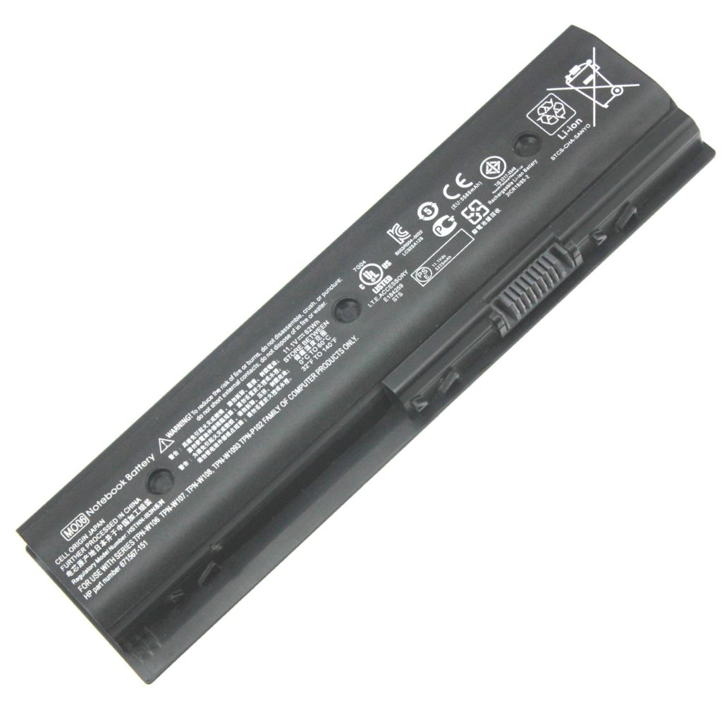 Replacement Battery For HP Pavilion MO06, MO09 Laptops - 7200mAh, 9-Cell (TPN-P102, TPN-W106)