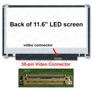 11.6 LED Panel 30Pin Slim Up/Down  1366 x 768