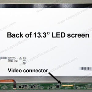 Original 13.3   LED Panel Slim 40pin B133XW01