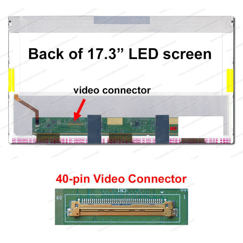 Original 17.3 LED Panel 40pin 1600x900 LTN173KT02