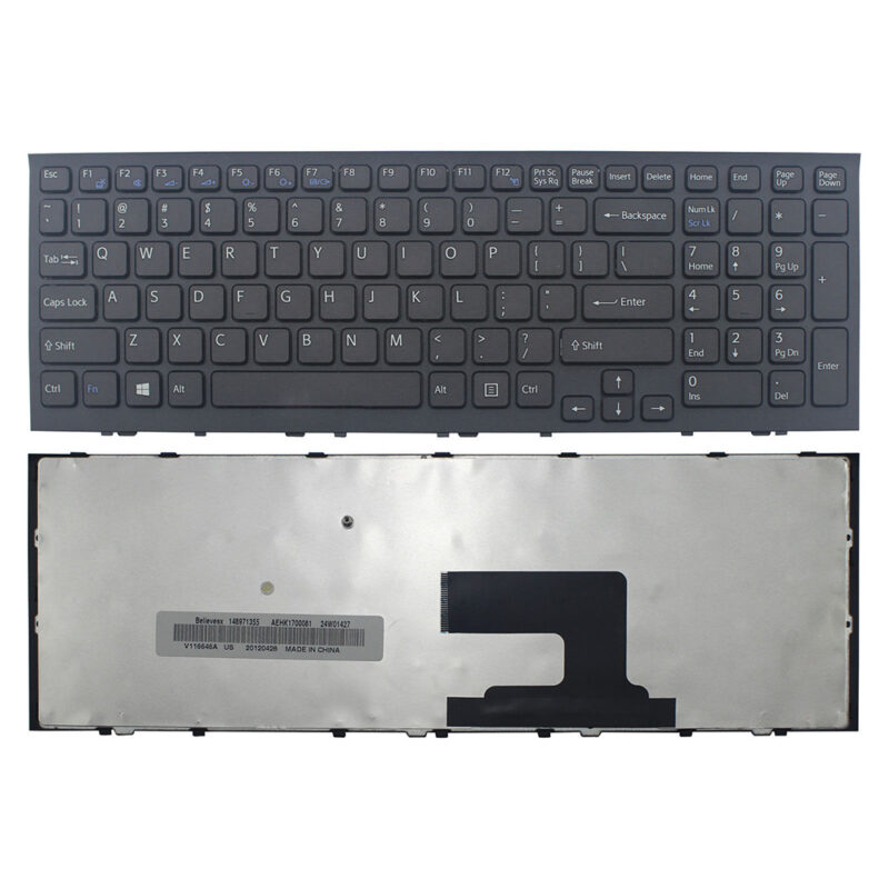 Sony EH PCG 71811W Keyboard Black