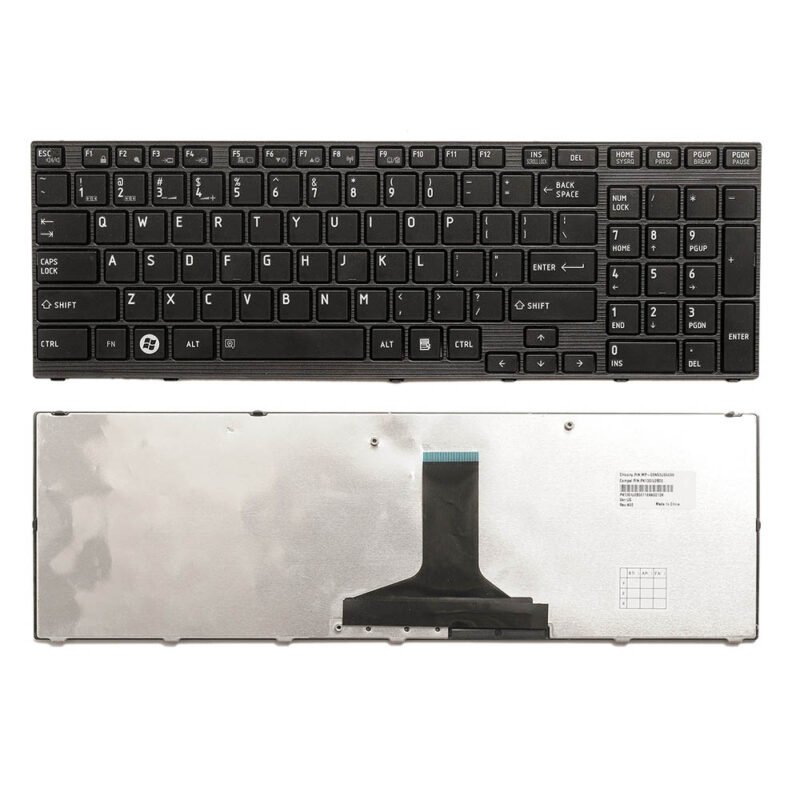 Toshiba Satellite P750 P750D keyboard with frame