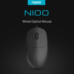 Rapoo N100 Wired Optical Mouse with 1600DPI