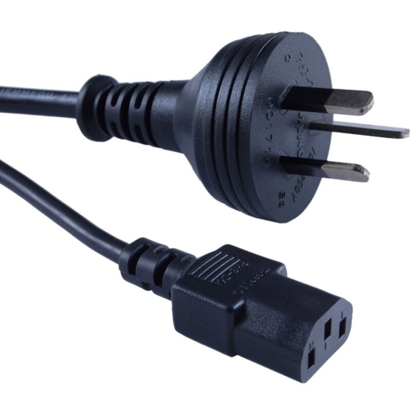 NZ Standard PC Power Cord 3 Pin 1.8m