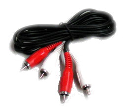 Audio Cable 2*RCA-2*RCA 10m