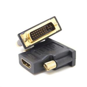 DVI-D 24+5 Pin Male to HDMI Female M-F Adapter Converter