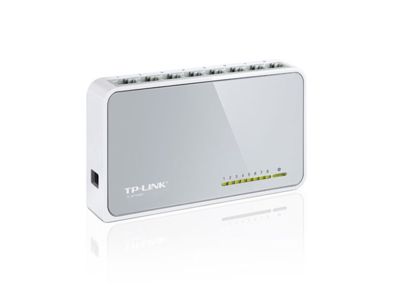 TP-Link TL-SF1008D 8-Port Fast Ethernet 10/100Mbps Desktop Switch - Image 2