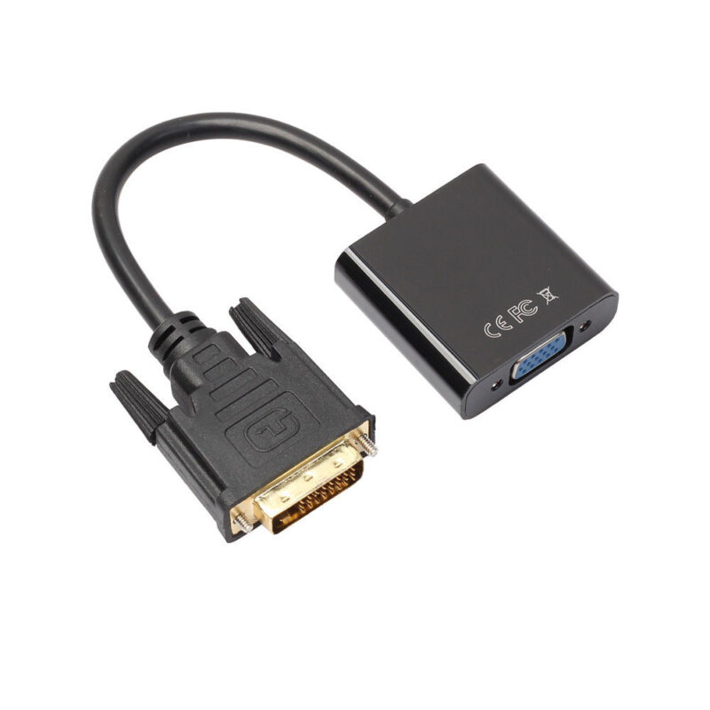 DVI (24+1) MALE TO VGA MALE ADAPTOR