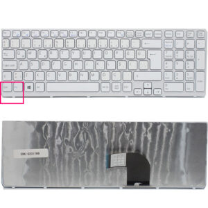 SONY SVE15 Keyboard White Single