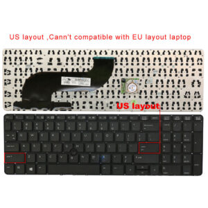 HP Probook 650 G1 655 G1 Keyboard with Pointer