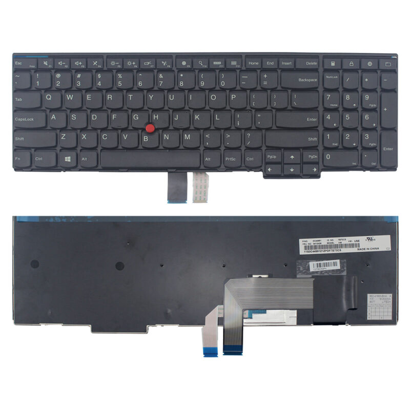 Original Lenovo ThinkPad Edge E531 E540 US English Black keyboard