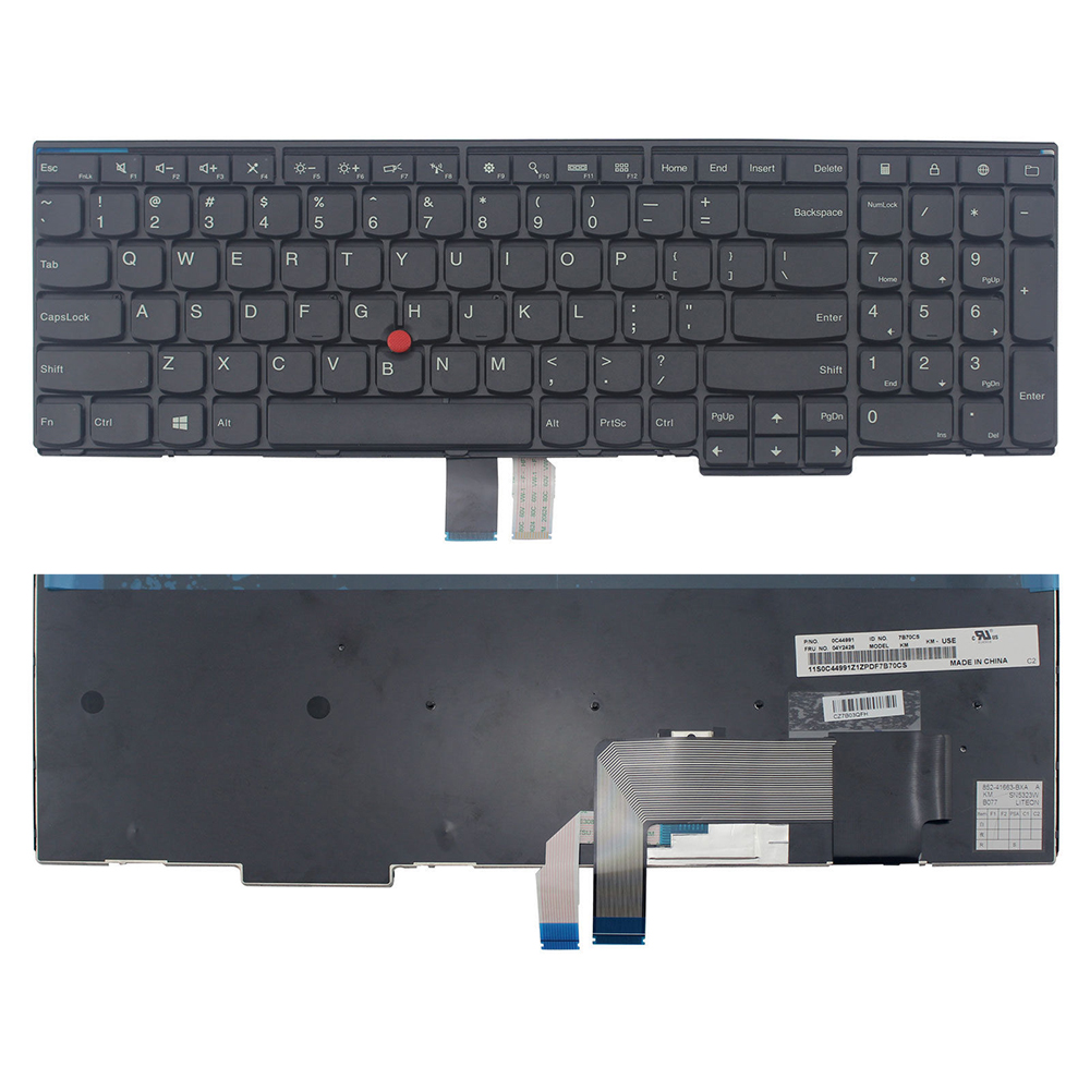 Original Lenovo Thinkpad Edge E531 E540 Us English Black Keyboard Techstar Computers