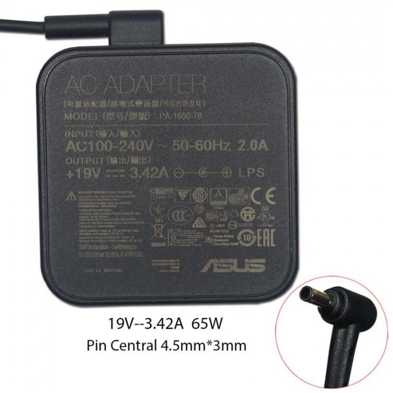 Original ASUS 19V 3.42A Adapter (4.5*3.0mm)