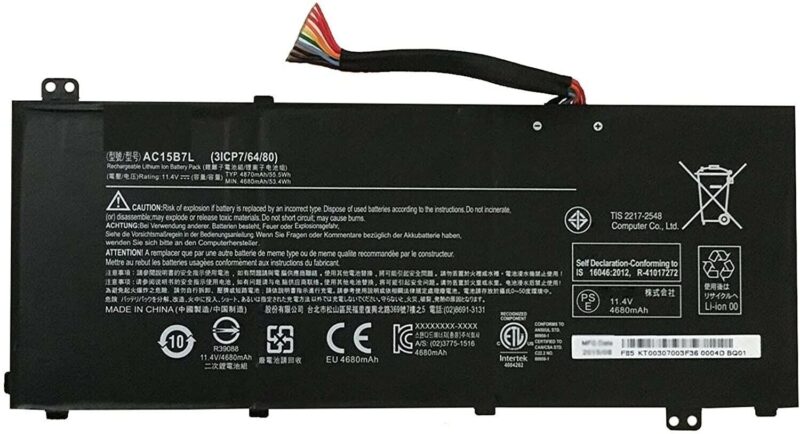 Original Acer AC15B7L Battery