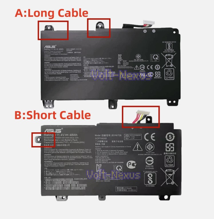 Original Asus B31N1726 Battery for ASUS TUF Gaming A15 FA506 FA506IU FA706II 0B200-02910000 Type-B - Image 3