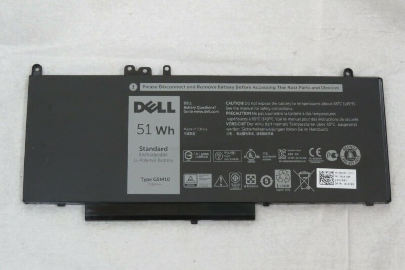 Original Dell G5M10 Battery for Latitude E5250 E5450 E5550
