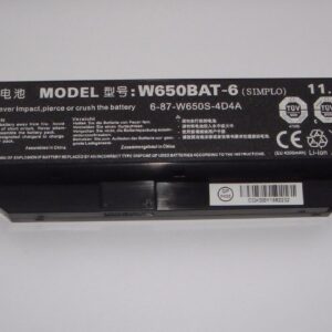 Original GIGABYTE W650BAT-6 Battery