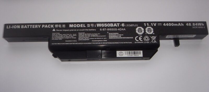 Original GIGABYTE W650BAT-6 Battery