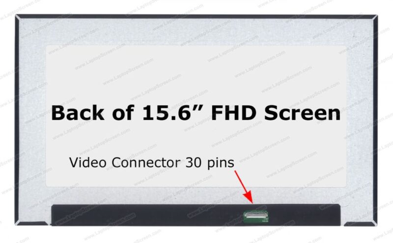 15.6'' LED Screen FHD IPS Nano Bottom NV156FHM-N4H NV156FHM-N4V