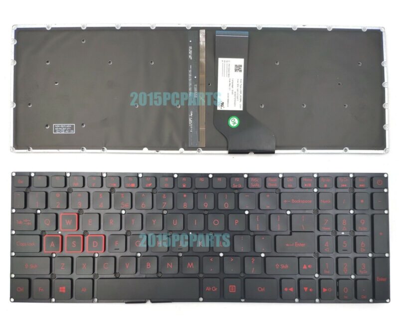 Acer Nitro 5 AN515-41 AN515-42 AN515-51 AN515-52 AN515-53 Keyboard US Backlit