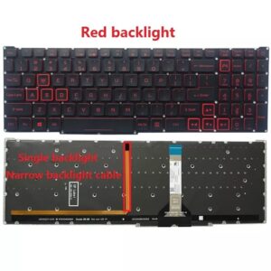 Laptop Keyboard Acer AN515-57 AN517-41-R6PC Red Backlit