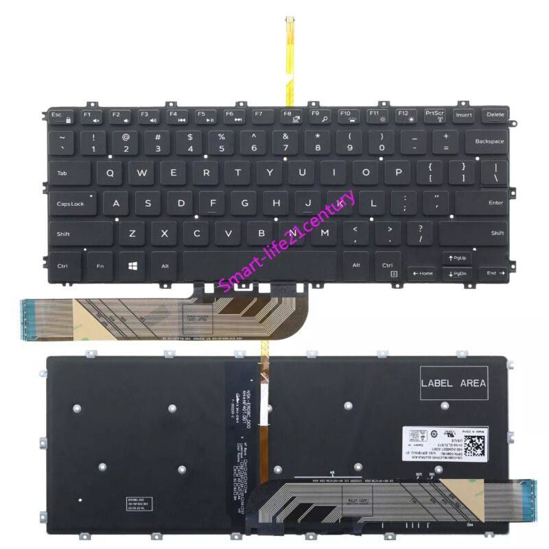 Laptop Keyboard for Dell Inspiron P91G P92G P93G P77F P76F P111G P77F