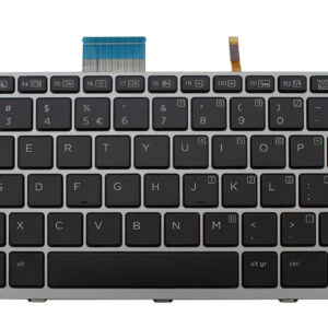 HP EliteBook Folio 1020 G1 1030 G1 Backlit Keyboard Silver Frame