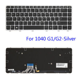 Laptop Keyboard HP 1040 G1/G2 Sliver Frame Backlit