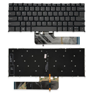 Laptop Keyboard Lenovo IdeaPad Flex 5 14ARE05 US Backlit Gray
